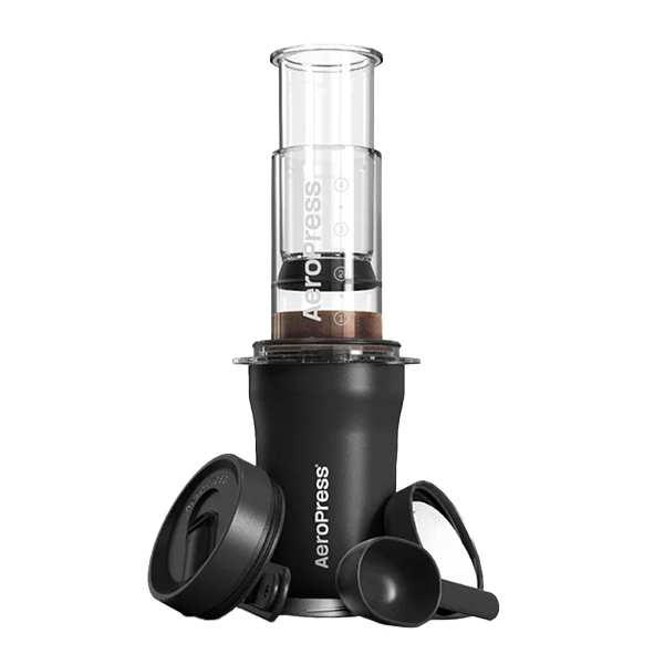 AeroPress Go Plus Travel System - Black