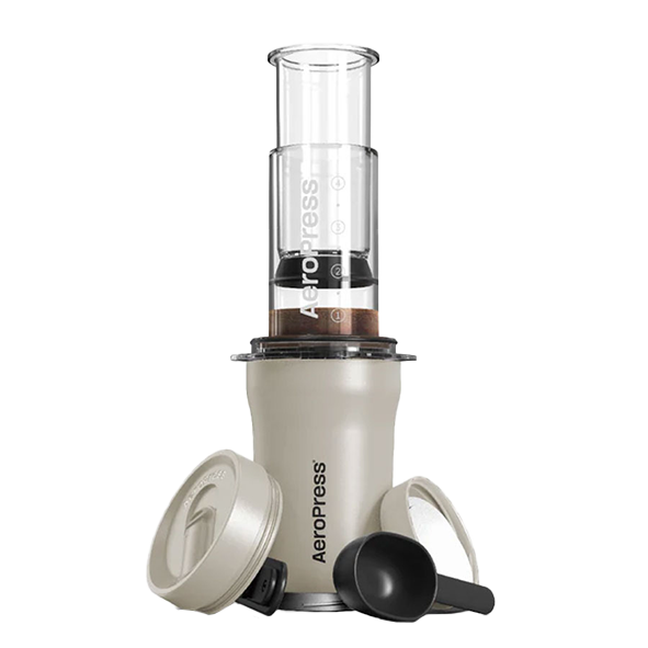 AeroPress Go Plus Travel System - Cream
