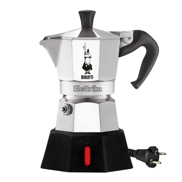 Bialetti Aluminium Espresso Maker Moka Elettrika, 2 Cups
